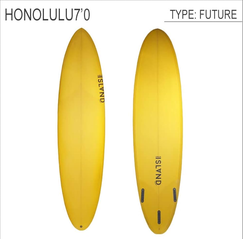 Amazon | URBAN ISLAND SOCIETY HONOLULU ホノルル 7'0 PU